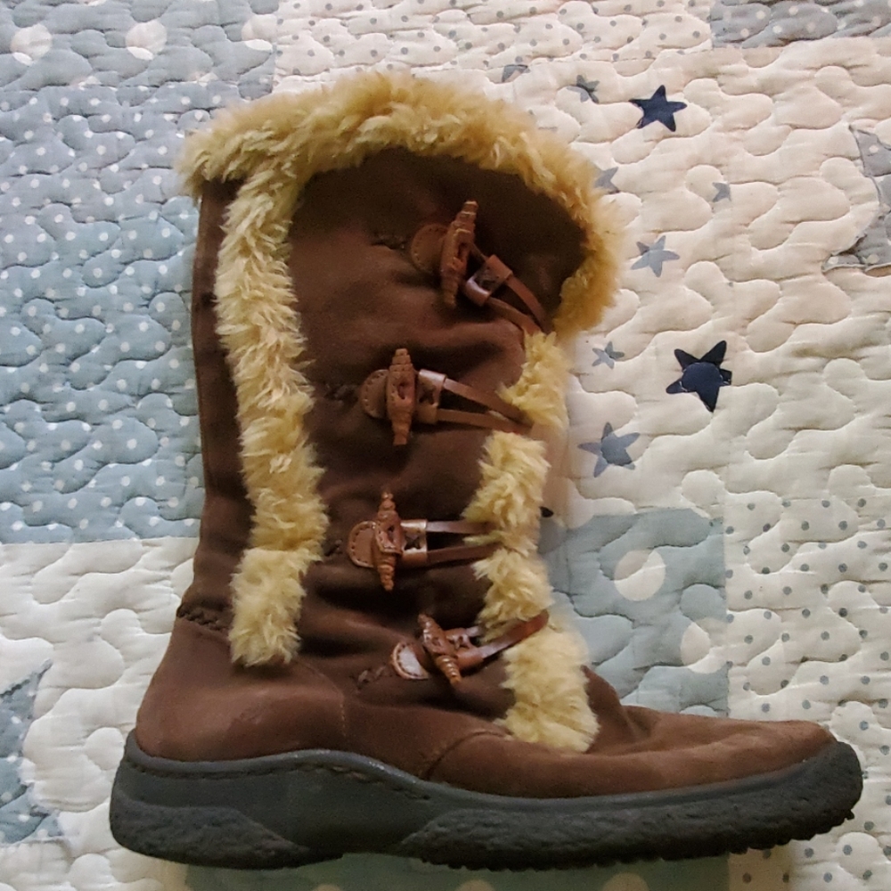 Winter Suede Boots - Picture 3 of 8